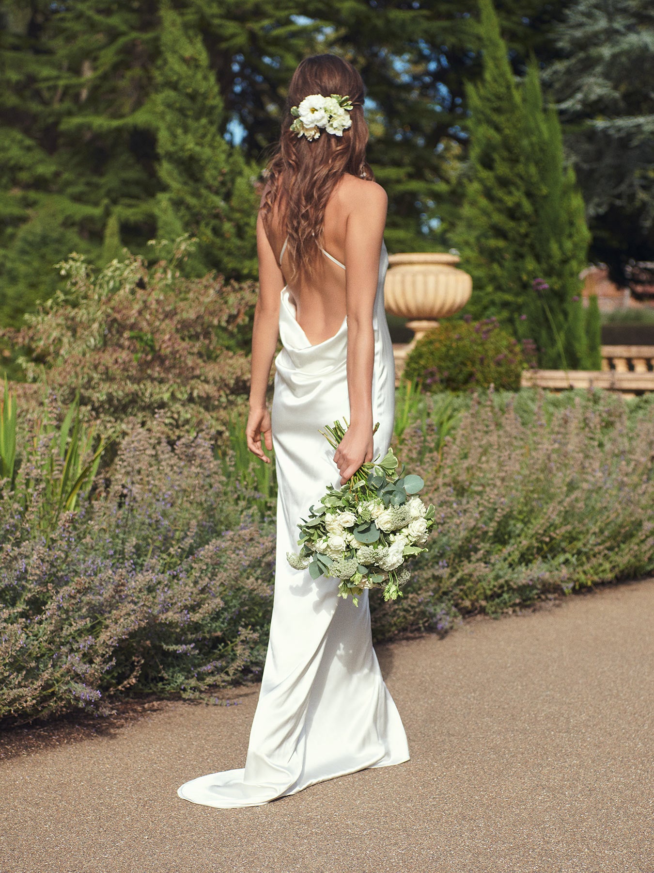 Arabella ivory silk wedding dress | Constellation Âme